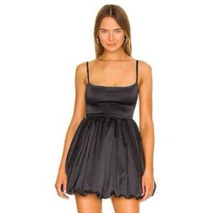 OW Intimates Black Mini Bubble Ballo Dress